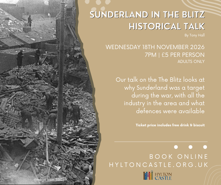 Historical Talk - Sunderland In the Blitz by Tony Hall