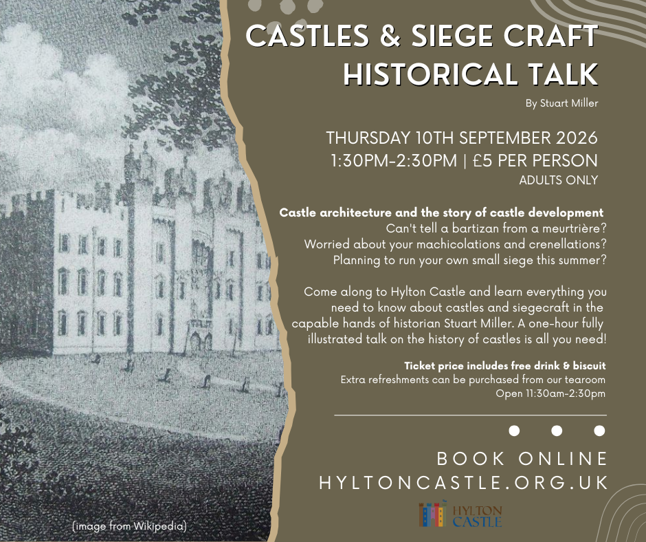 Historical Talk - Castle & Siegecraft with Stuart Miller
