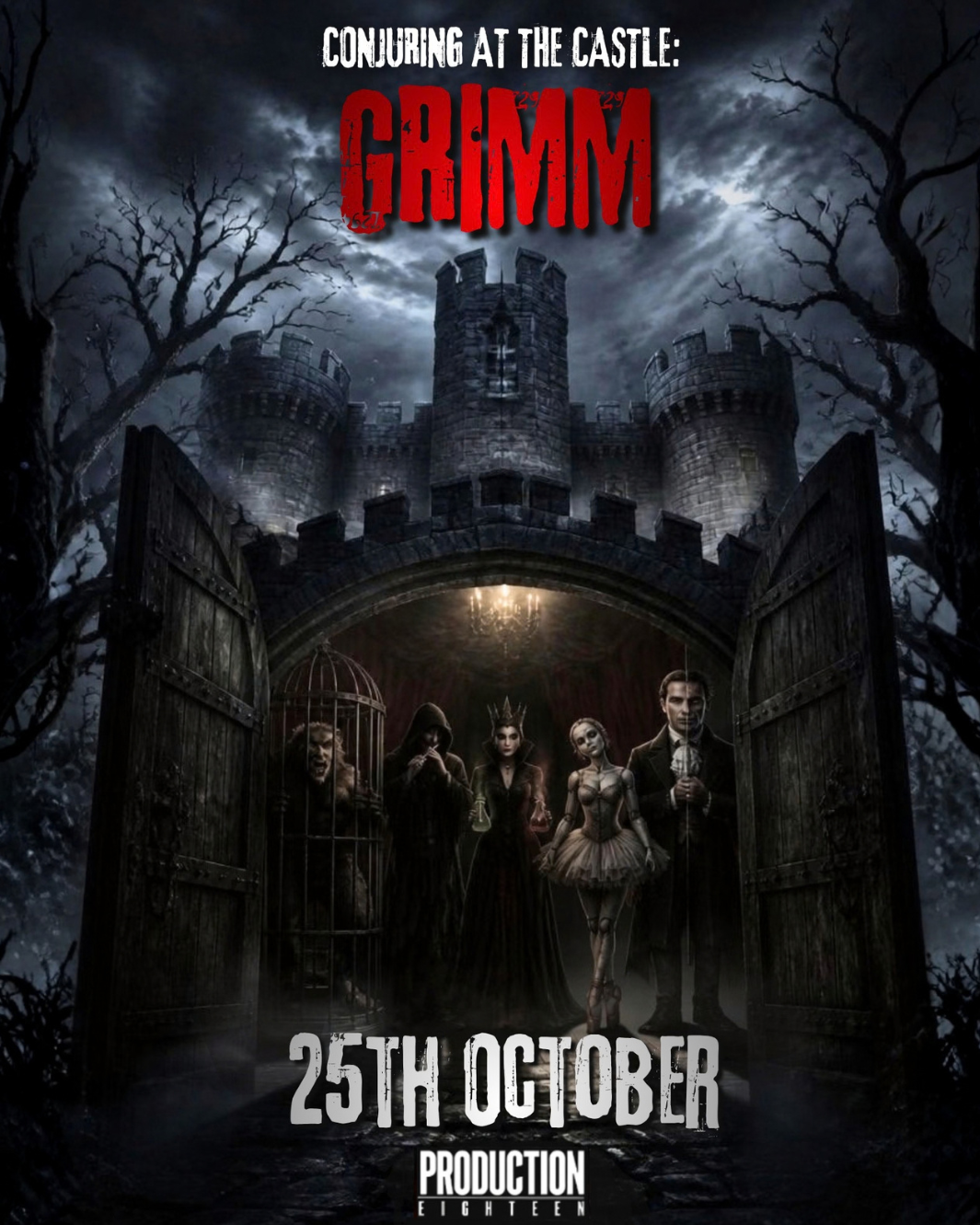 X FULLY BOOKED X - 2026 Conjuring at the Castle - Grimm