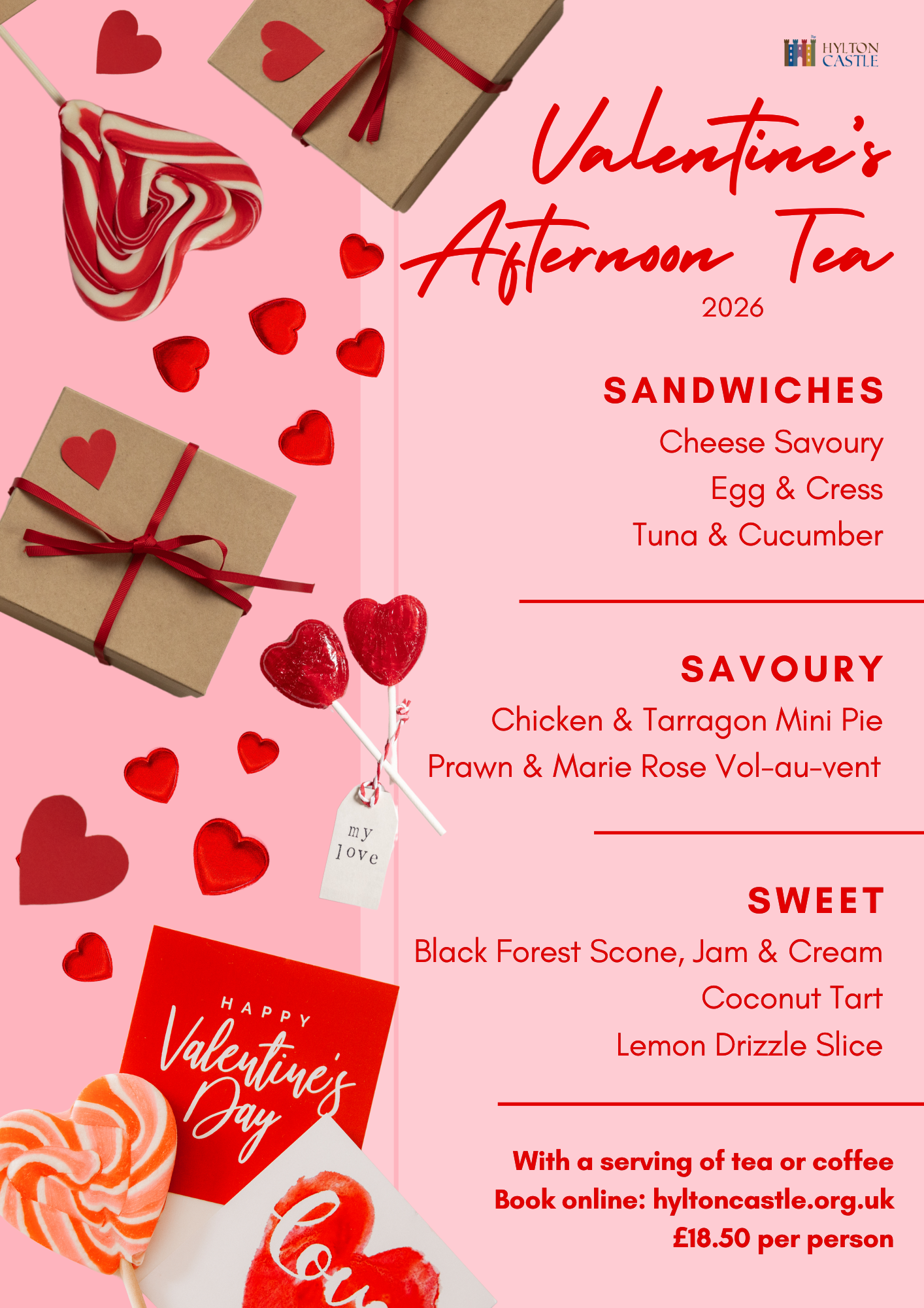 Valentine's Day Afternoon Tea
